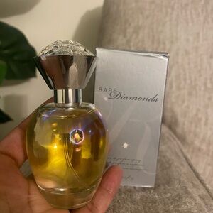 Avon Rare Diamonds Perfume with Gold Tint